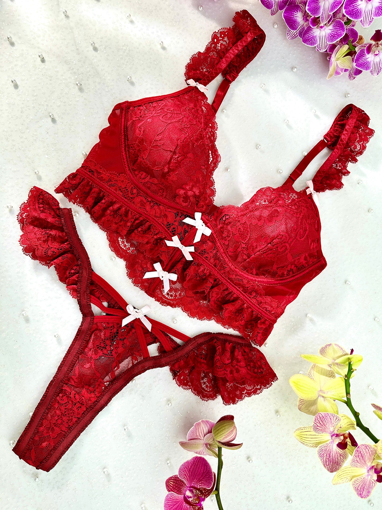 Conjunto de Lingerie Scarlett
