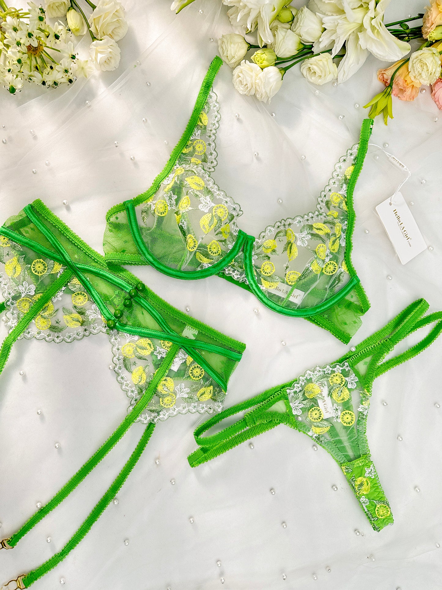 Conjunto de Lingerie Limoncello