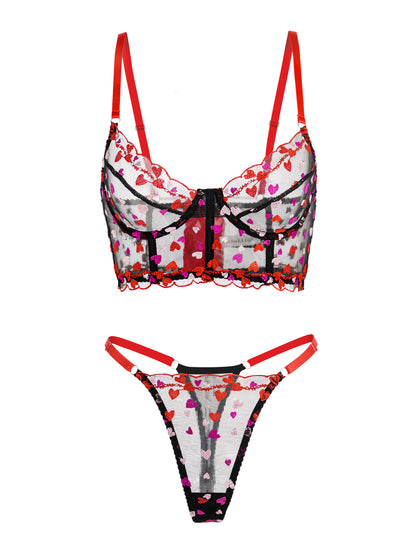 Conjunto de Lingerie Amor Doce