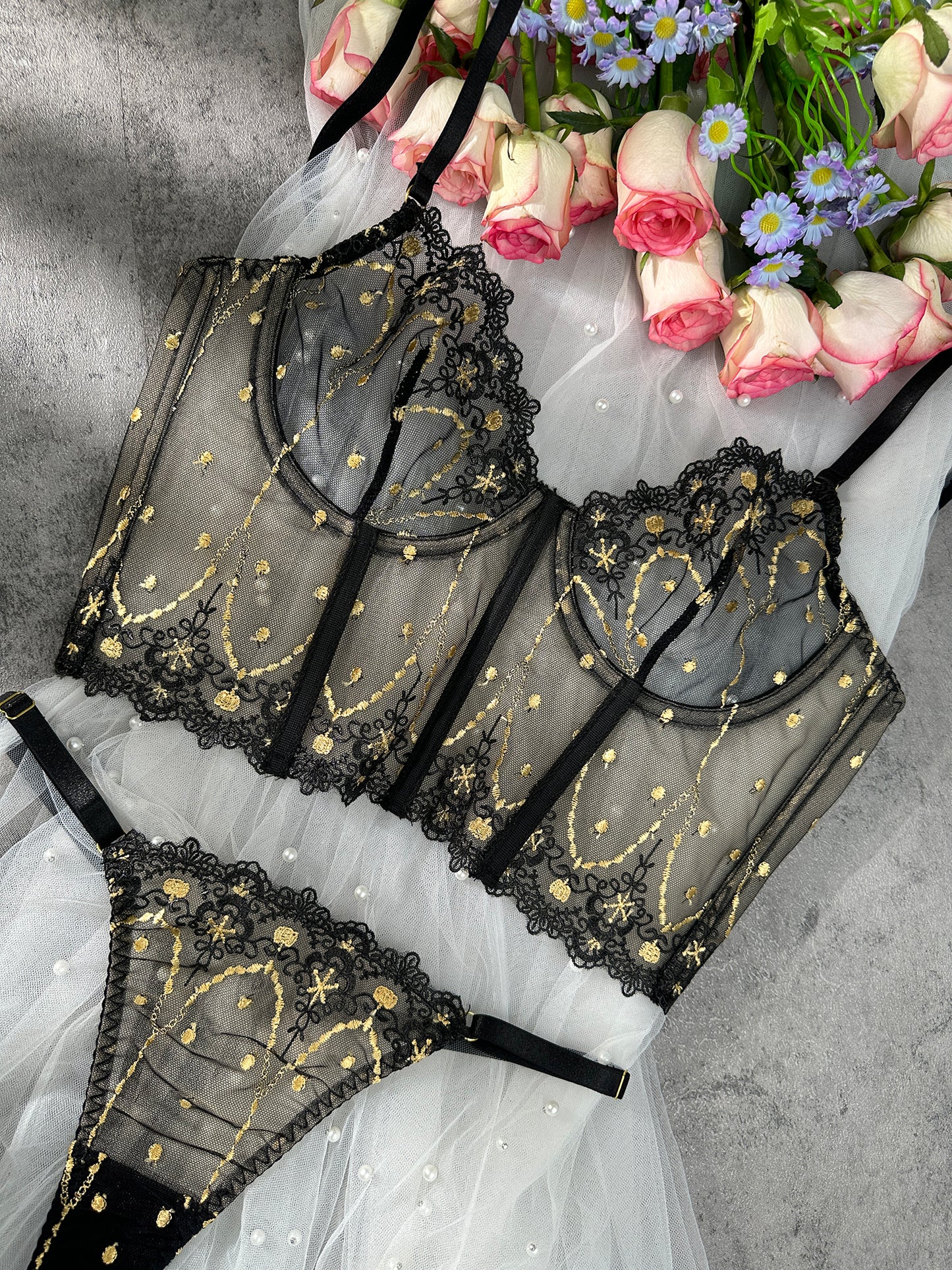Conjunto de Lingerie Aurora