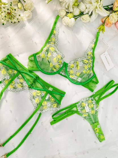 Conjunto de Lingerie Limoncello