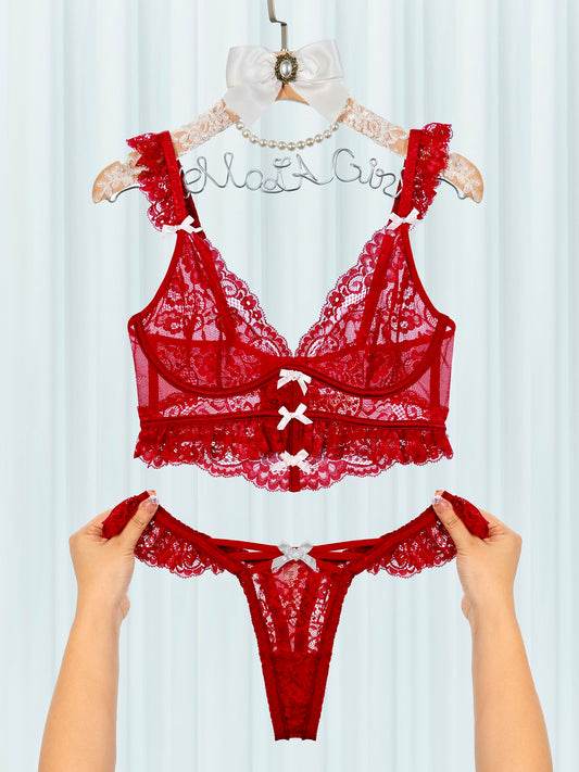 Conjunto de Lingerie Scarlett